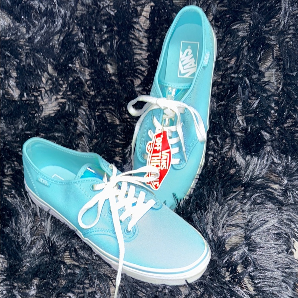 Vans Aqua Blue Sneakers